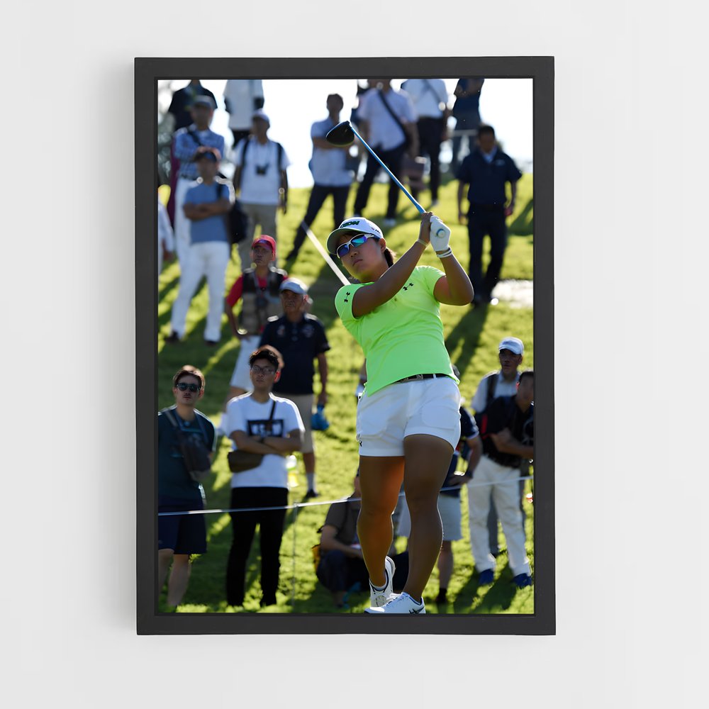 Poster Swinging Galaxy – affiche Golf (vue 2)